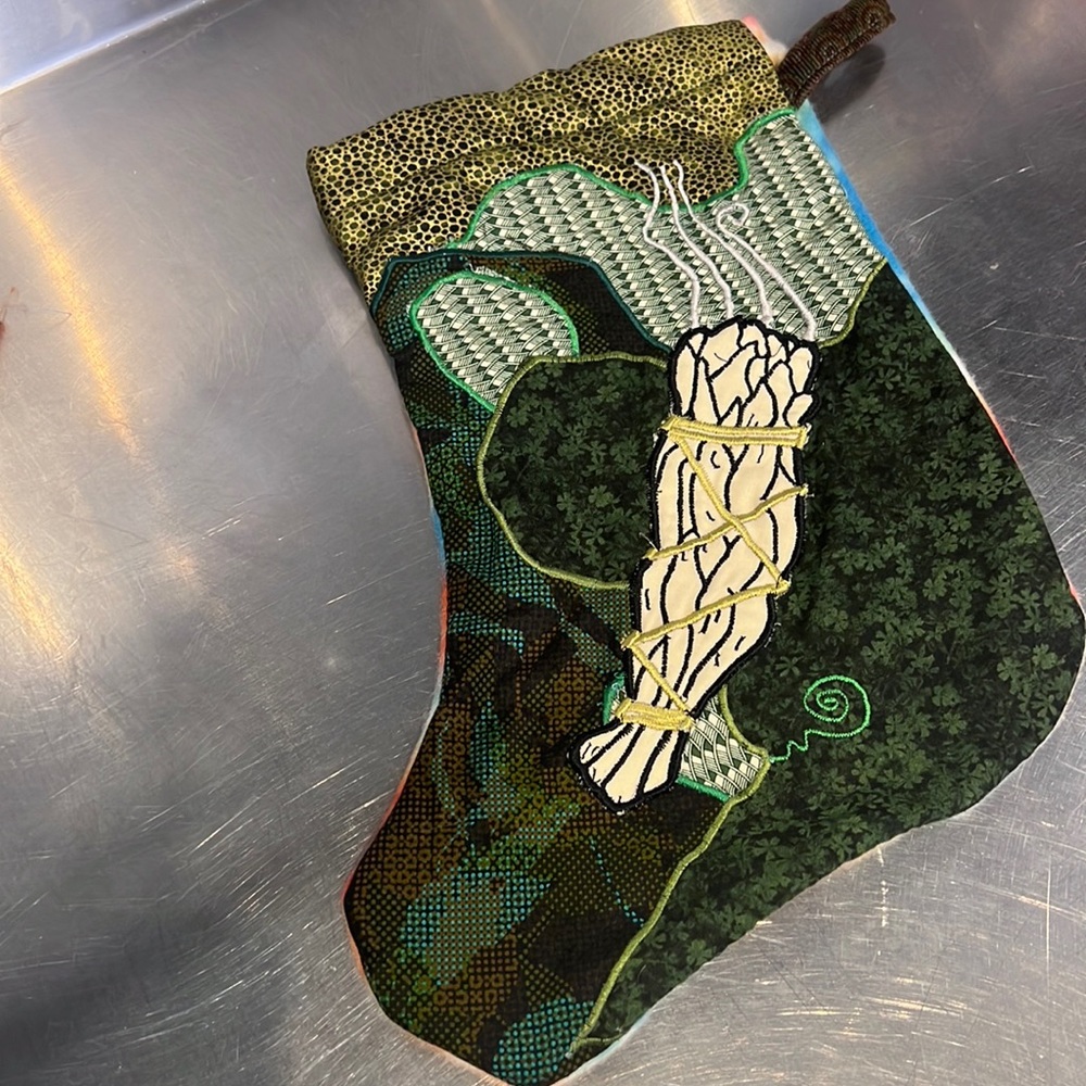Hand crafted stocking